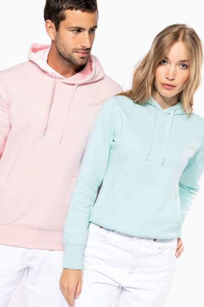 Ladies' Eco-Friendly Hooded Sweatshirt - Light Royal Blue / S