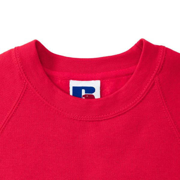 Classic Sweatshirt Raglan - Black / XS