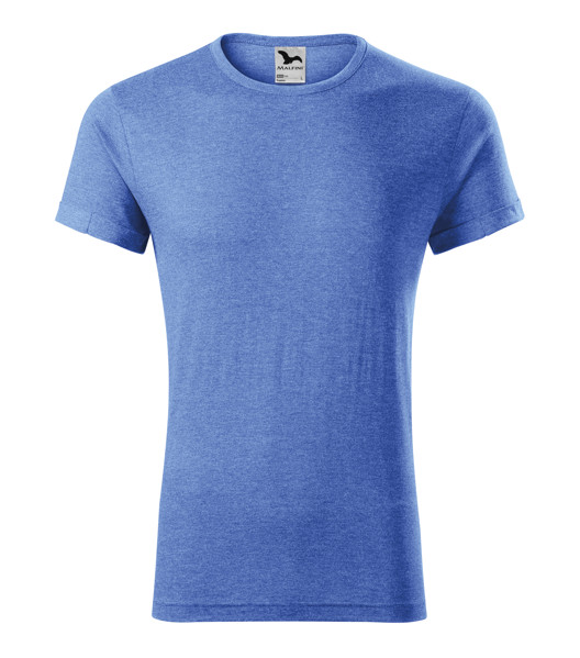 T-Shirt Men’S Malfini® Fusion - Blue Melange / S