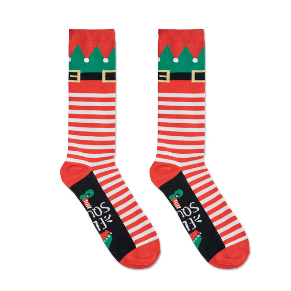 Weihnachtssocken M Soc Medium - Weiß / Rot