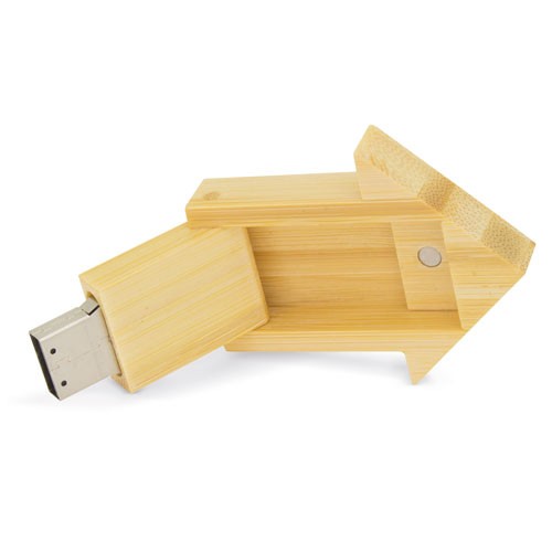 USB MAISON EN BAMBOU 32GB "RESIDENT"