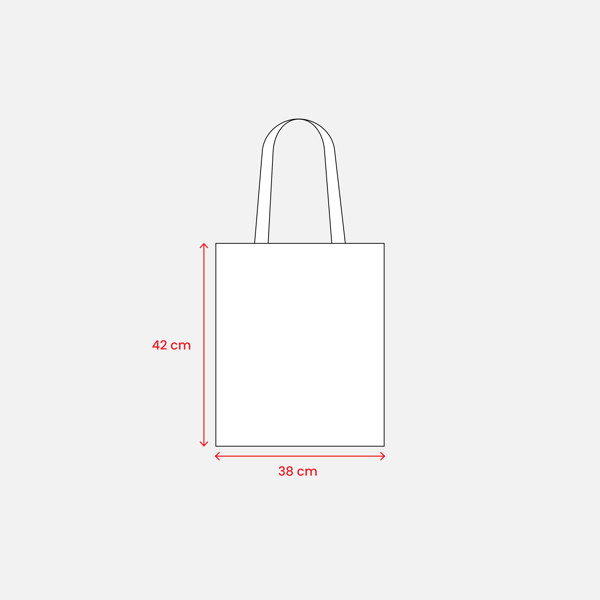 Made-In-Italy Shopper Bag Made Of 240 Gsm Cotton