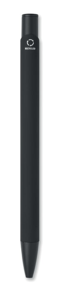 Ball pen & PU Keyring set Escri Set - Black