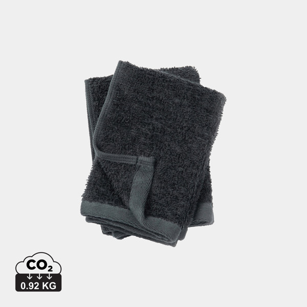 VINGA Birch towels 30x30 - Grey