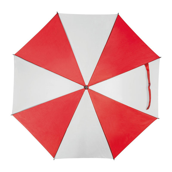 Automatic Walking-Stick Umbrella Aix-En-Provence - Red