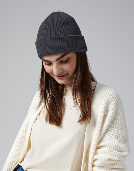 Organic Cotton Beanie - Graphite Grey / ONE SIZE