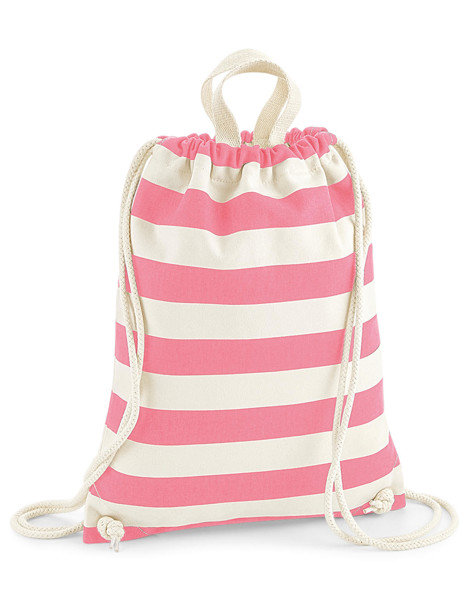 Nautical Gymsac - Natural / Navy / ONE SIZE
