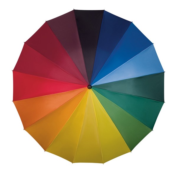 FALCONE - couleurs de larc-en-ciel parapluie - Manuel -  110 cm - Multi couleur