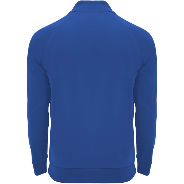 Felpa a maniche lunghe con zip a un quarto unisex Epiro - Blu royal / L