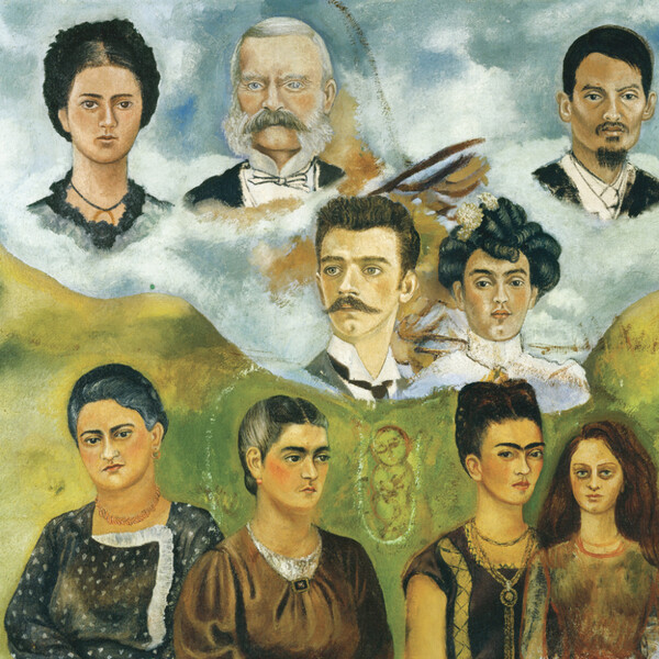 Notique Poznámkový Kalendář Frida Kahlo 2027, 30 x 30 cm - Východní