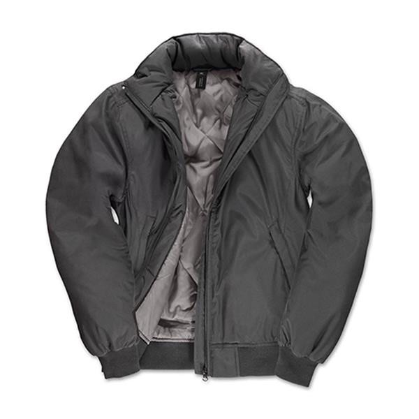 Casaco Crew Bomber Women - Poliéster Pongee - Cinza Escuro / XS