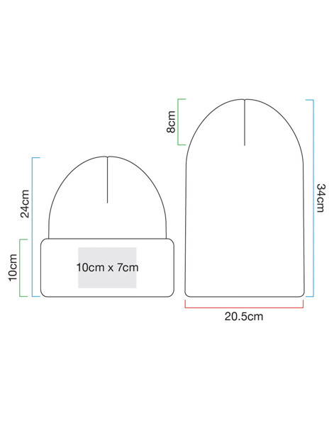 Berretto Originale Con Risvolto Alto - Granite / ONE SIZE