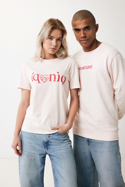 Ľahká mikina IQONIQ Etosha z recykl. bavlny - Cloud Pink / L