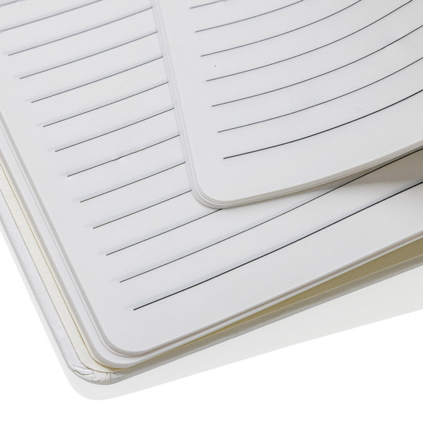 Craftstone A5 recycled kraft and stonepaper notebook - White