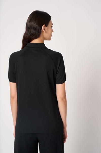 Ladies' Basic Polyester Polo Shirt - Ideal White / M