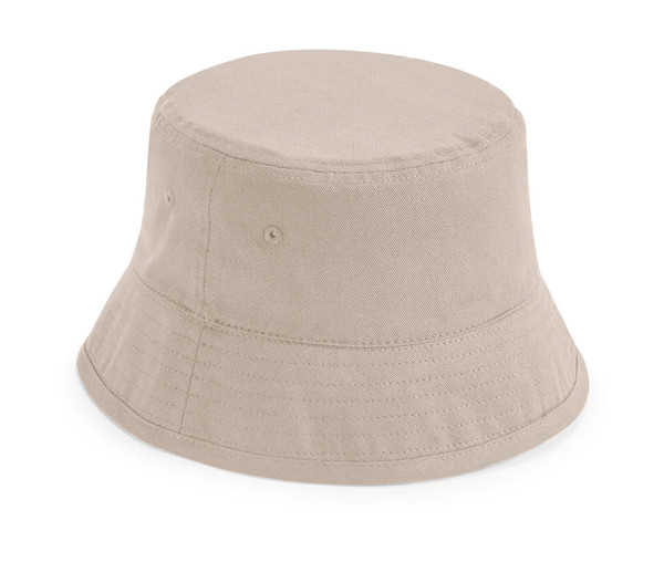 Cappello Bucket Junior In Cotone Organico - Powder Blue / S/M
