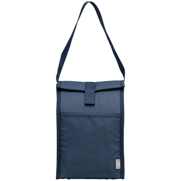 Hudson - Panier-repas réfrigéré en rPET - Bleu marine / Sérigraphie
