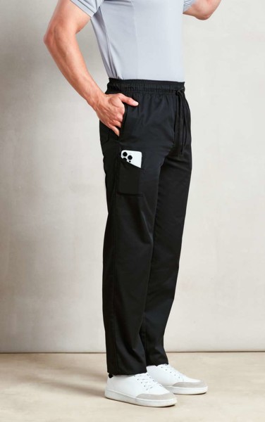 Kuharske 'Slim Fit' hlače - XS