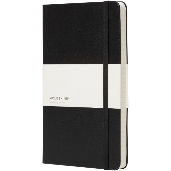 Moleskine Classic PK hard cover notebook - ruled - Solid Black