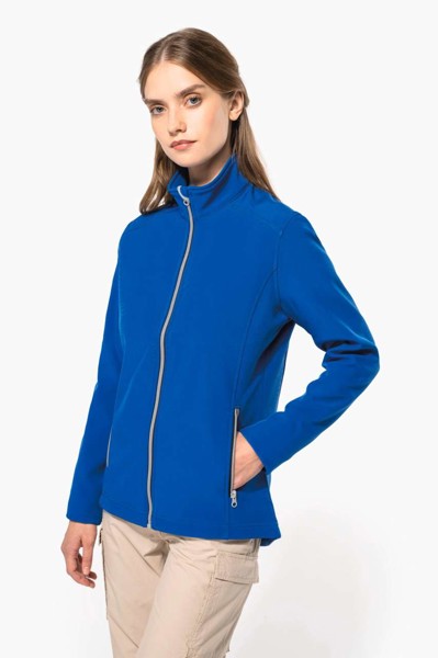 Ladies’ 2-Layer Softshell Jacket - Titanium / S