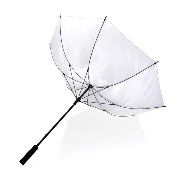 Parapluie tempête 23" en rPET 190T Impact AWARE™ - Blanc