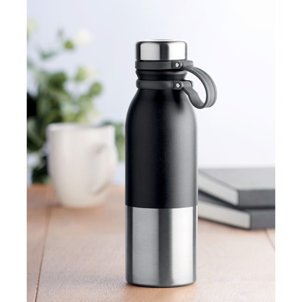 Double wall flask 600 ml Iceland - White