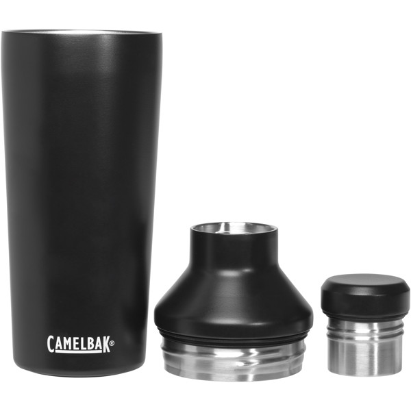 Agitador de cocktails de 600ml isolado a vácuo "CamelBak® Horizon" - Preto liso