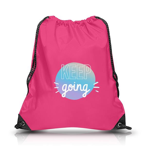 Saco Mochila Em P-210D - Branco