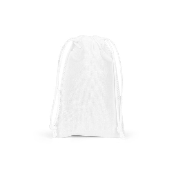 GIFT BAG S. Malý tepelně svařený sáček z netkané textilie (60 g/m²) - Bílá