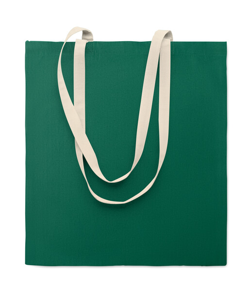 Shopper in cotone Zevra Colour - Verde Scuro