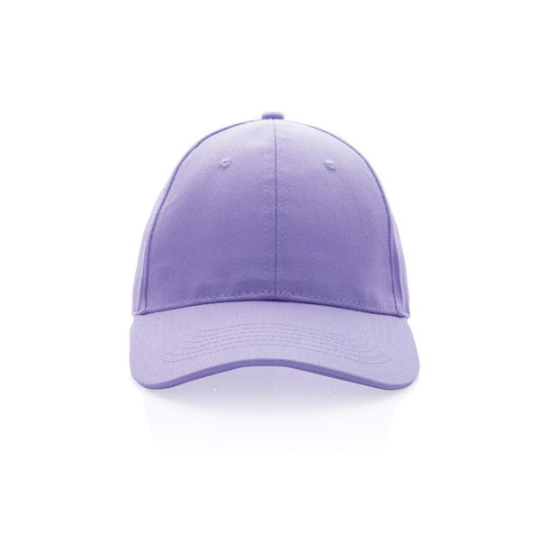 6 dílná kšiltovka Impact z 280g recyklované bavlny AWARE™ - Lavender