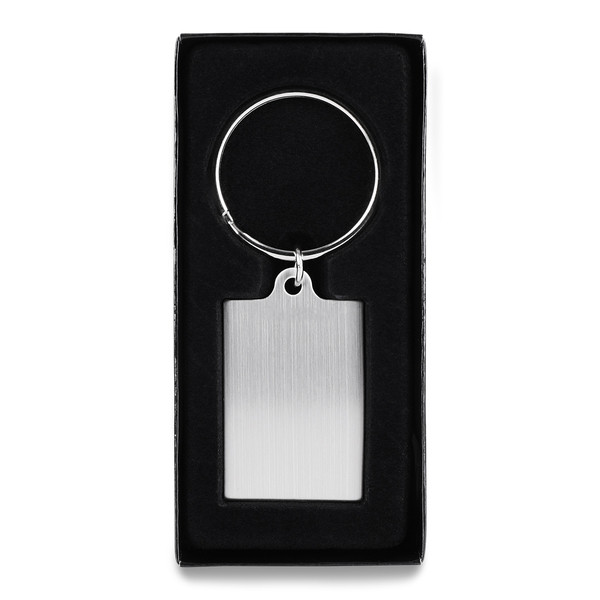 Visible metal keyring - Silver