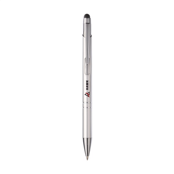 Ebony Touch stylus pen - silver / Blue