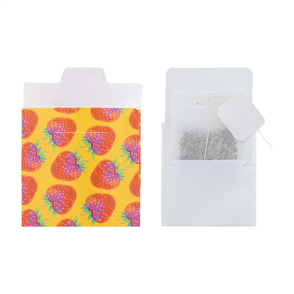 Egyedi Teafilter CreaTea Slim, Earl Grey - Fehér