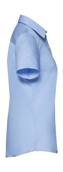 Ladies' Tailored Coolmax® Shirt - White / 4XL