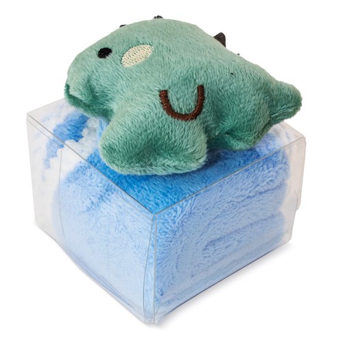 SET OF 12 TOWELS WITH MARINE DESIGN “BLUE SEA”
