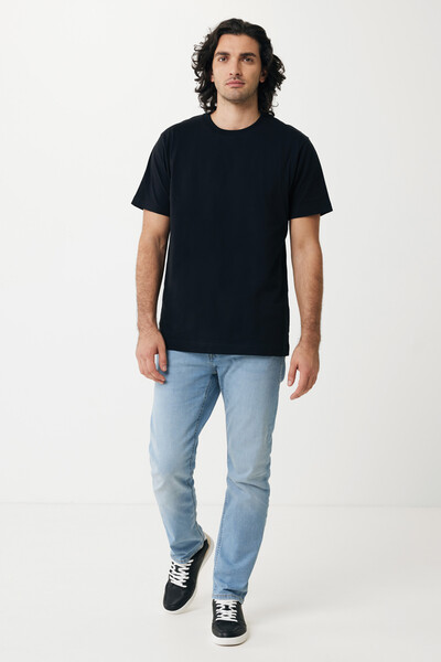 Tričko Iqoniq Kakadu relaxed fit z recykl. bavlny - Černá / L
