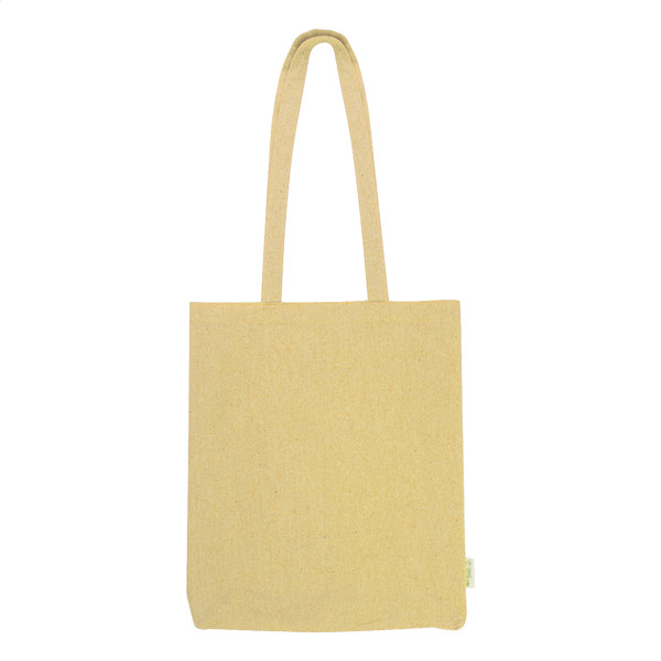 Tote bag en coton Recote - Jaune