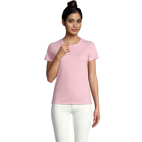IMPERIAL WOMEN T-shirt 190g - Rosa ChicleteS