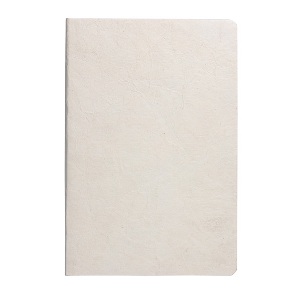 Salton A5 GRS certified recycled paper notebook - White