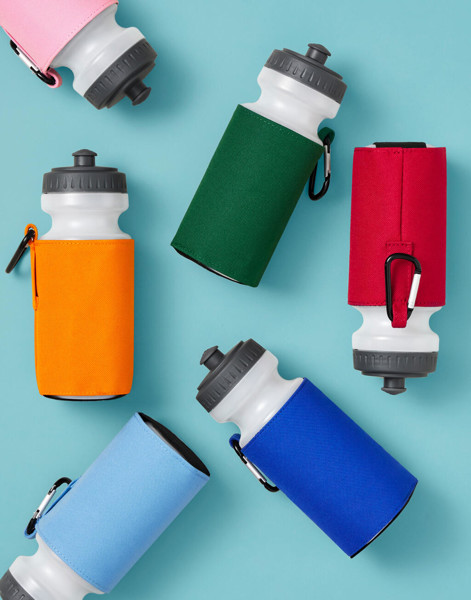 Water Bottle And Holder - Graphite Grey / ONE SIZE