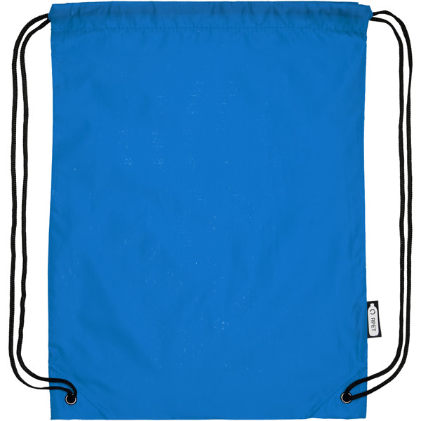 Sac à dos RPET Oriole avec cordon de serrage 5L - Bleu process