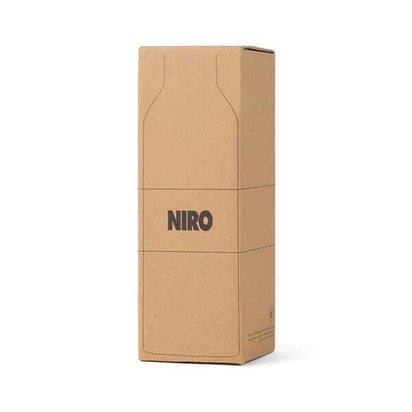 VINGA Bouteille Iso avec dragonne 500ml Niro en acier RCS - Bleu Marine