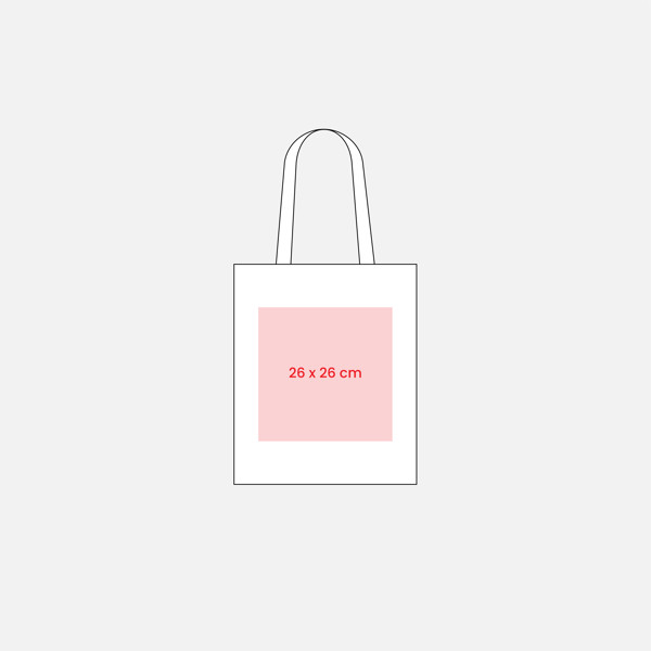Shopper Carbon Neutral In Cotone Riciclato  280 G/M2, Manici Lunghi - Royal