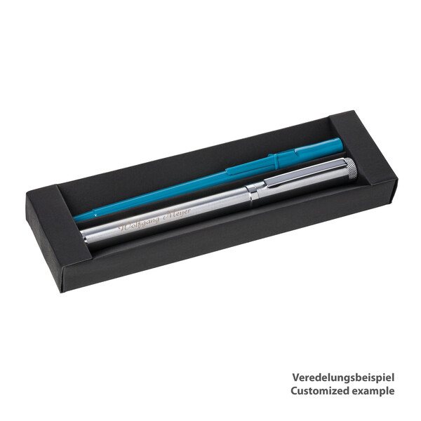 Stylo à bille GALAPAGAR - argenté