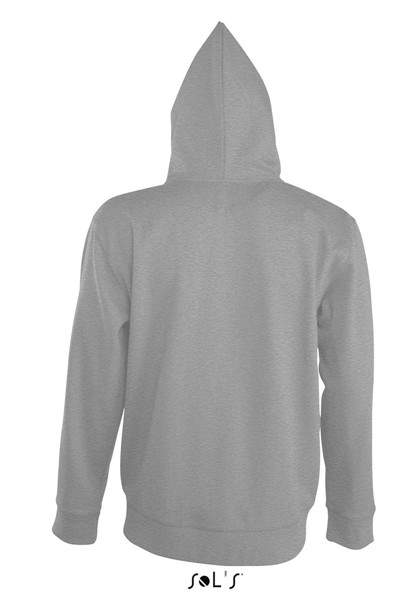 Sol's Seven Men - Jacket With Lined Hood - Grey Melange / XL