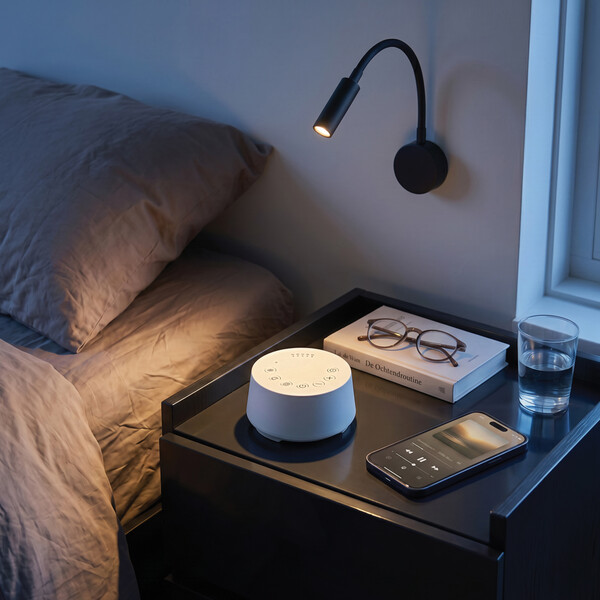 Flora RCS recycled plastic white noise speaker