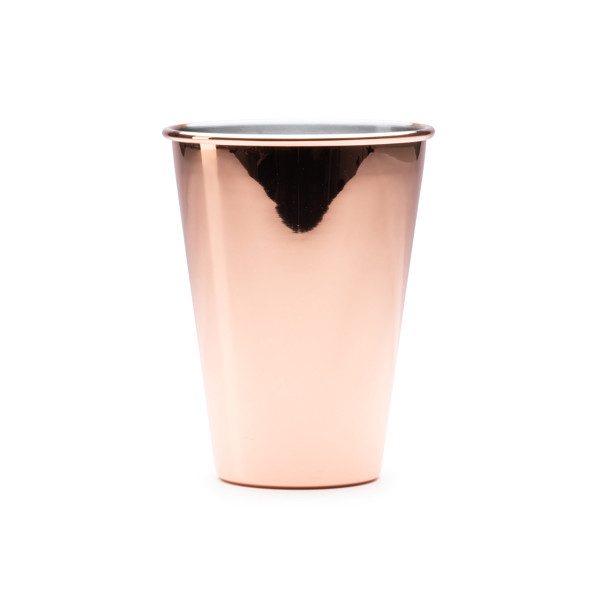 Personalised thermal mug in stainless steel with copper coating 500 ml