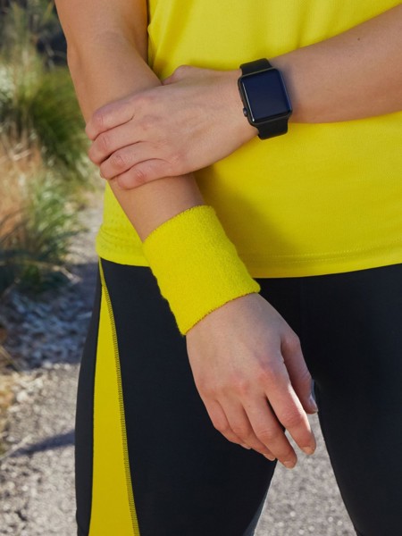 Terry Wristband - White