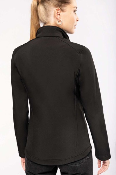 Ladies’ 2-Layer Softshell Jacket - Titanium / S